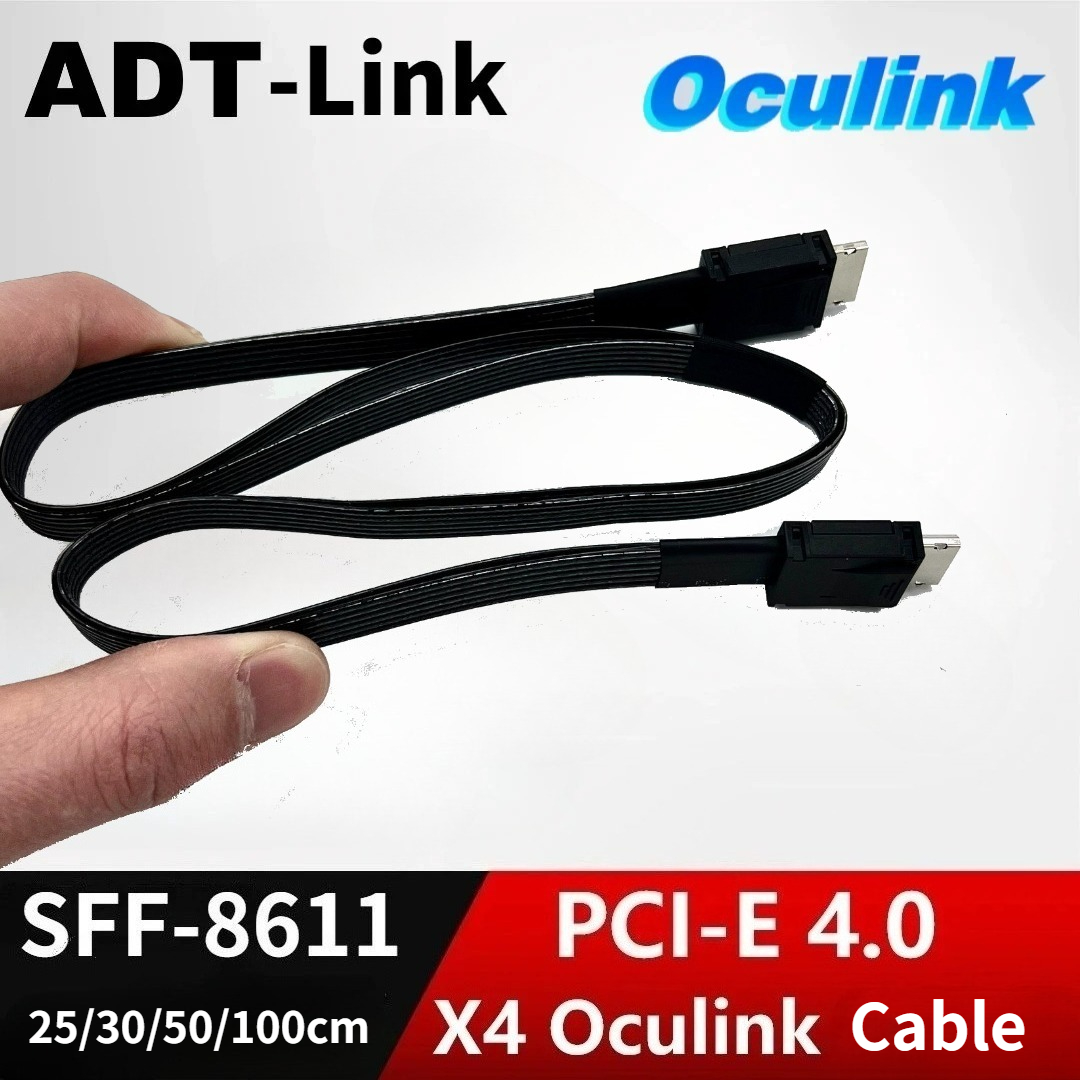 ADT-Link PCI-E 4.0 X4 SFF-8611 - огляд і ціна Oculink Egpu Mini Pc