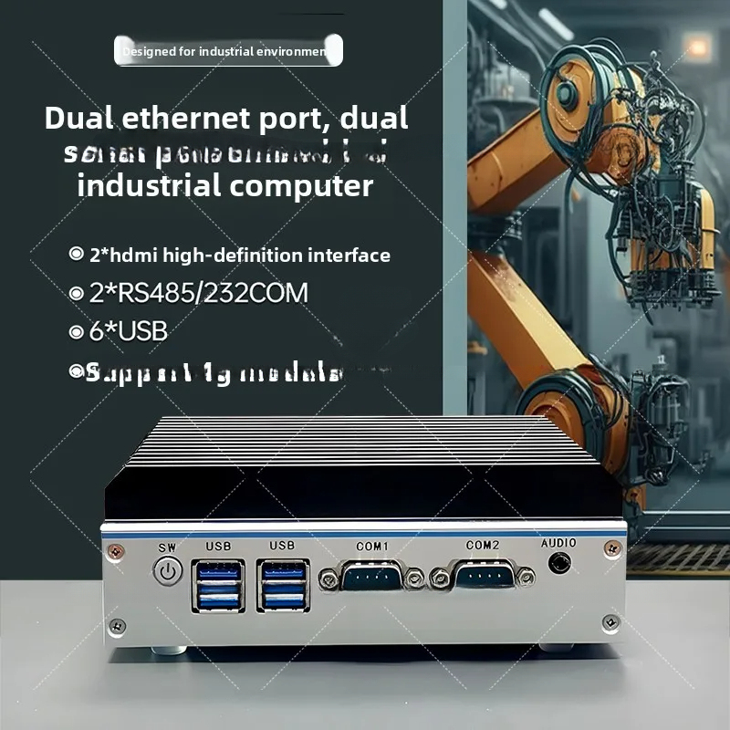 Mini Industrial PC - Quad-Core - огляд і ціна Fanless Industrial Pc Rs485 Core I7