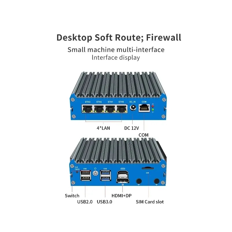 2026 Hot SellingN100 Soft Rout - огляд і ціна Pfsense Firewall Router 2.5G 4 I226