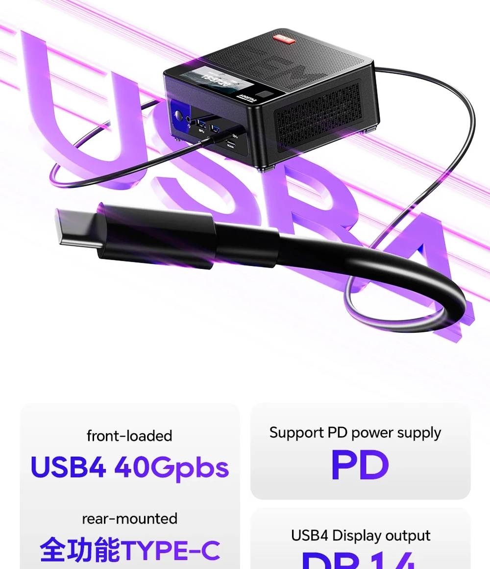 GEM12 Pro AMD Ryzen 7 8845HS G - огляд і ціна Amd Ryzen 7 7840Hs Mini Pc