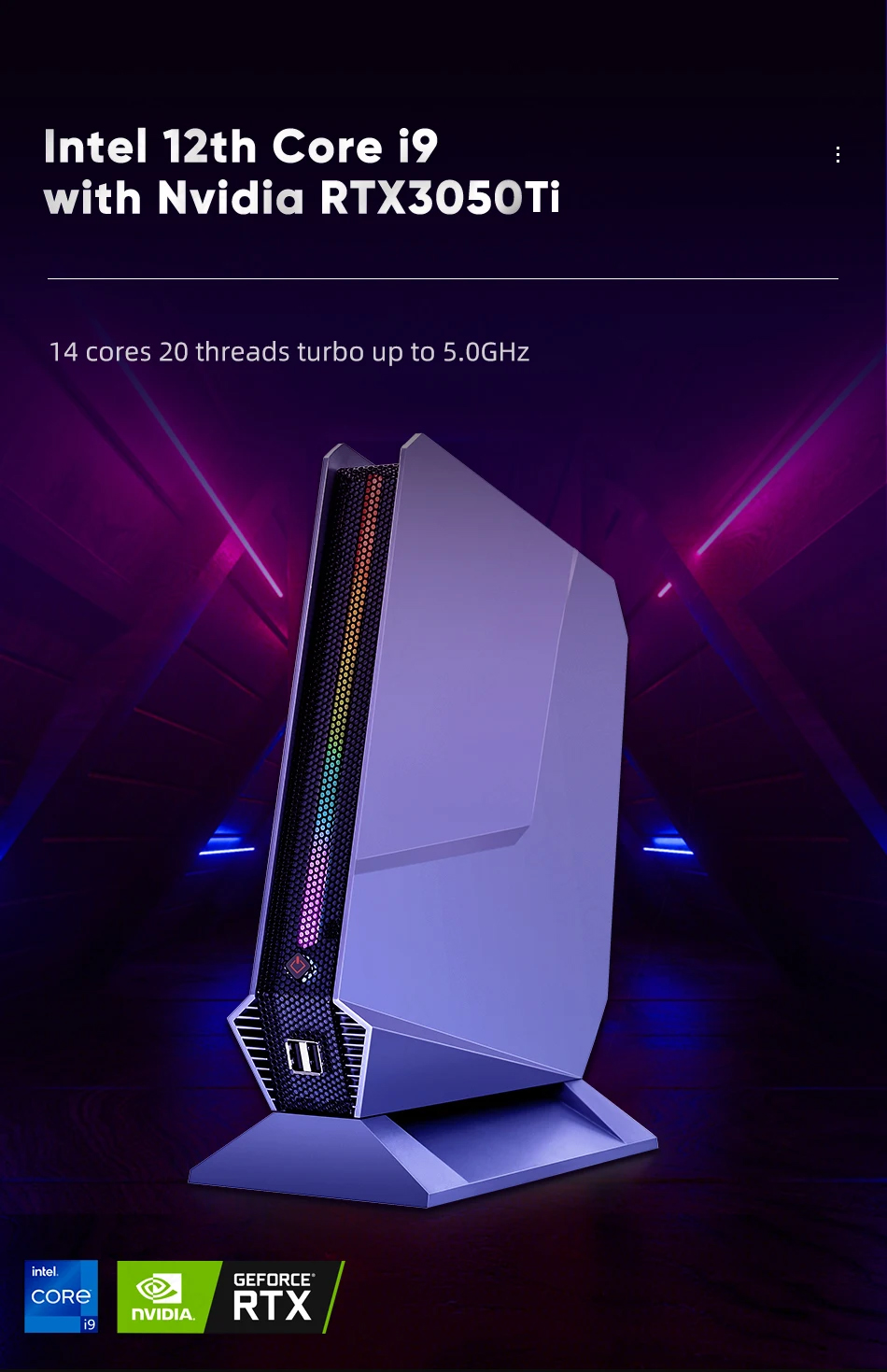 Dedicated Gamer Computer Intel - огляд і ціна Intel Core I9 13900H Mini Pc