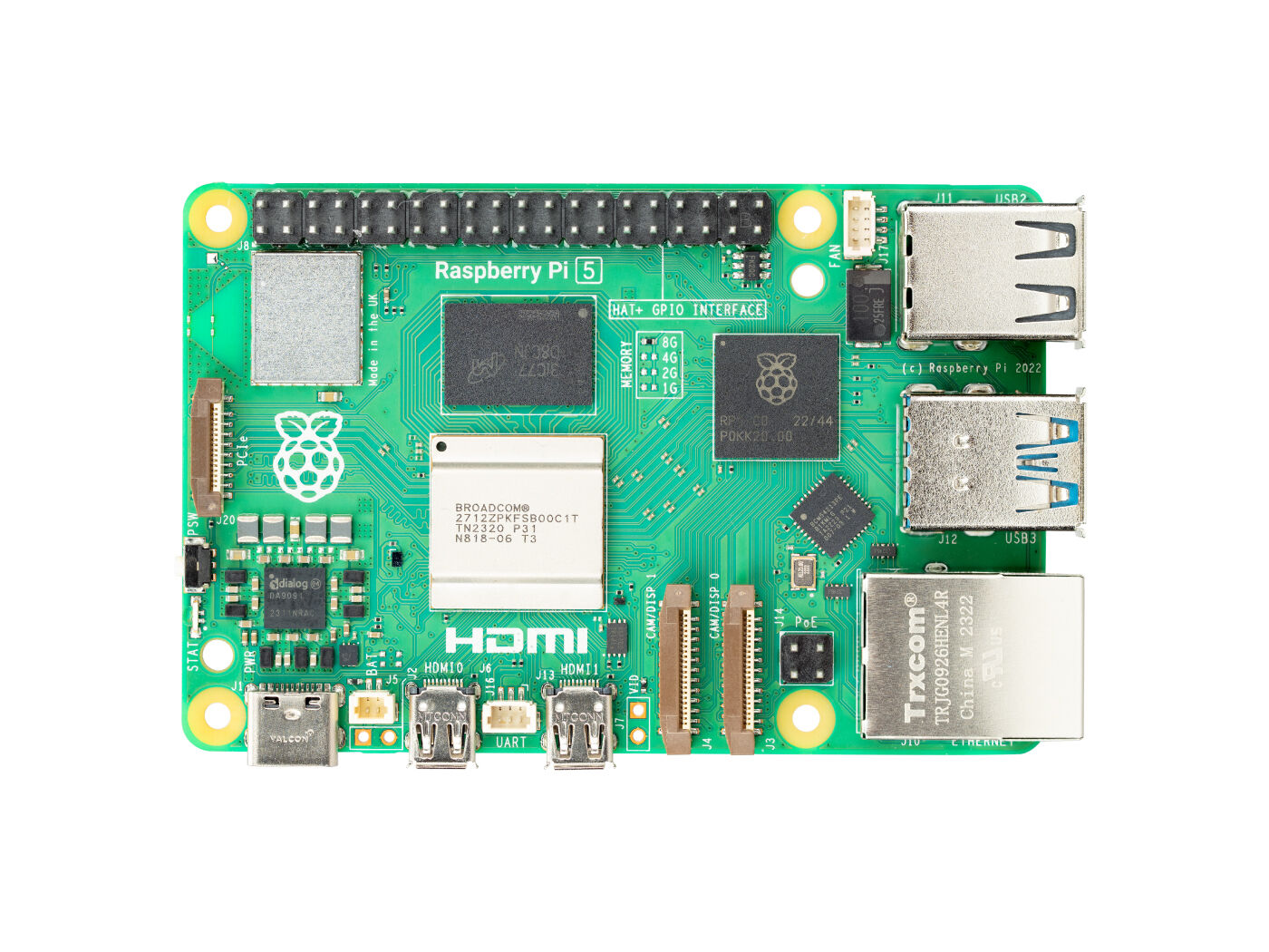Official Original Raspberry Pi - огляд і ціна Raspberry Pi 5 8Gb Board