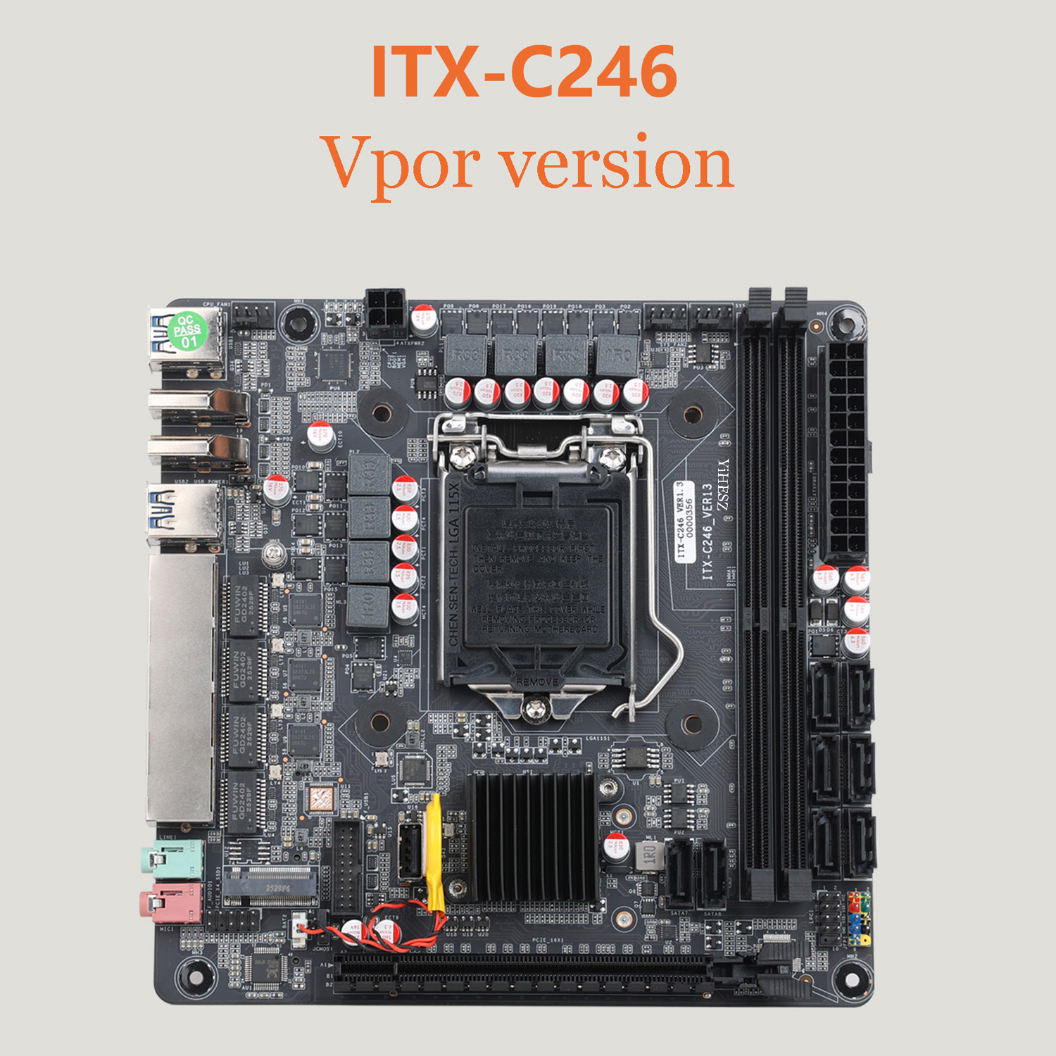 LGA1151 C246 Vpro NAS Motherbo - огляд і ціна Nas Motherboard 8 Sata Mini Itx