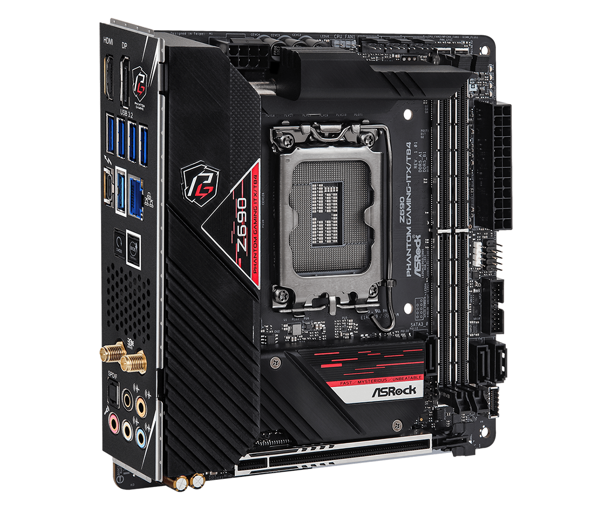 ASROCK Z690 Phantom Gaming-ITX - огляд і ціна Lga1700 Itx Motherboard Ddr5