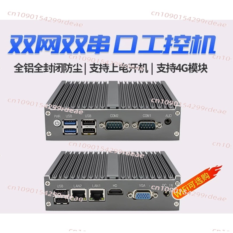 Mini Industrial PC - Quad-Core - огляд і ціна Fanless Industrial Pc Rs485 Core I7